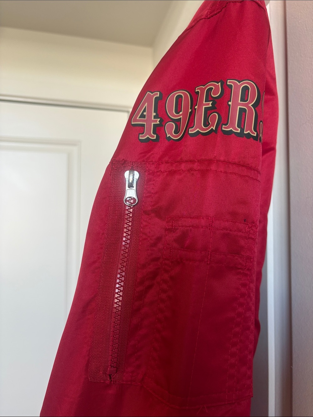 San Francisco 49ers Unisex Bomber Jacket - Small - Picture 6 of 7